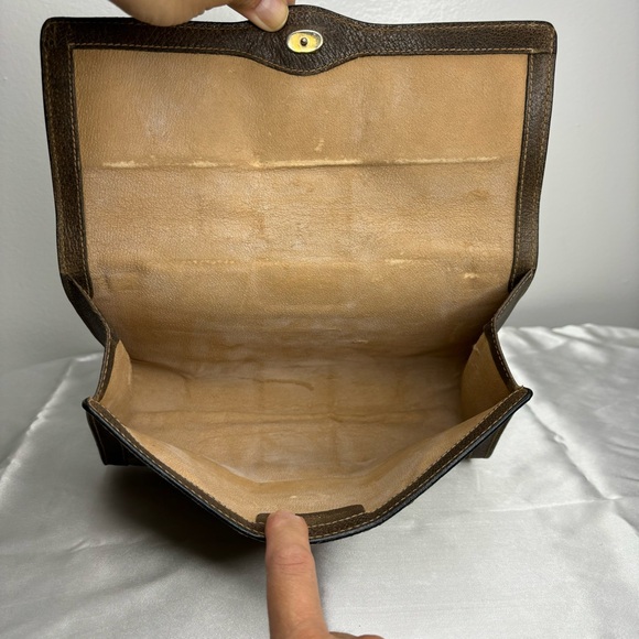 Gucci Web Sherry Line Clutch - Picture 10 of 11